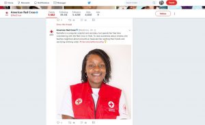 Red Cross Tweet